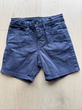 Mayoral Navy Pull-On Cotton Shorts